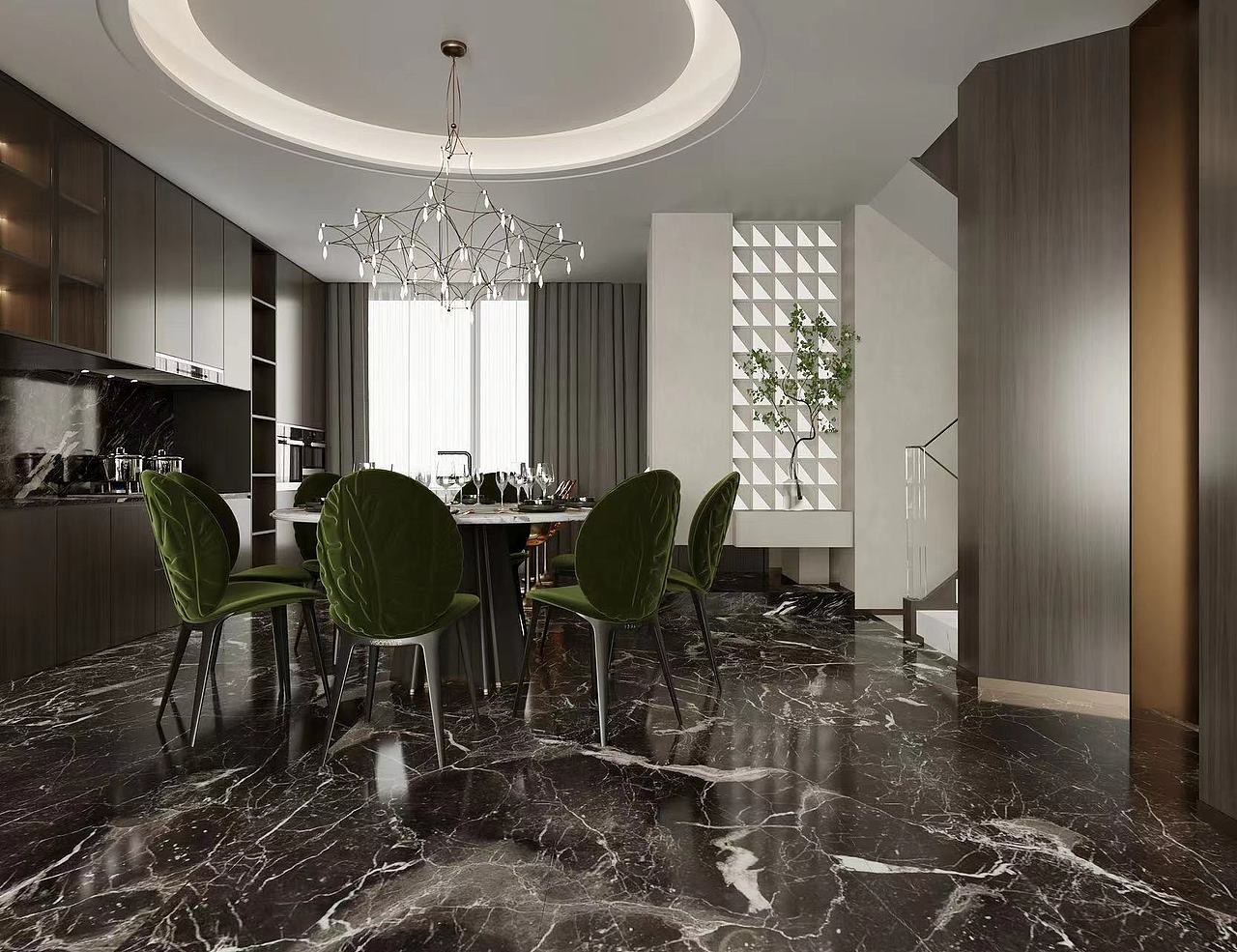 现代极简|奶油|克莱因蓝|重奢|法式奶油|侘寂（图ZMzE5MjA4Njg4） - 建筑/空间 - 站酷设计师一心只为做图人原创素材 - 站酷ZCOOL