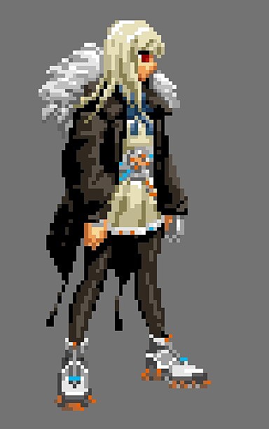 《定风波》个人游戏项目手绘人设