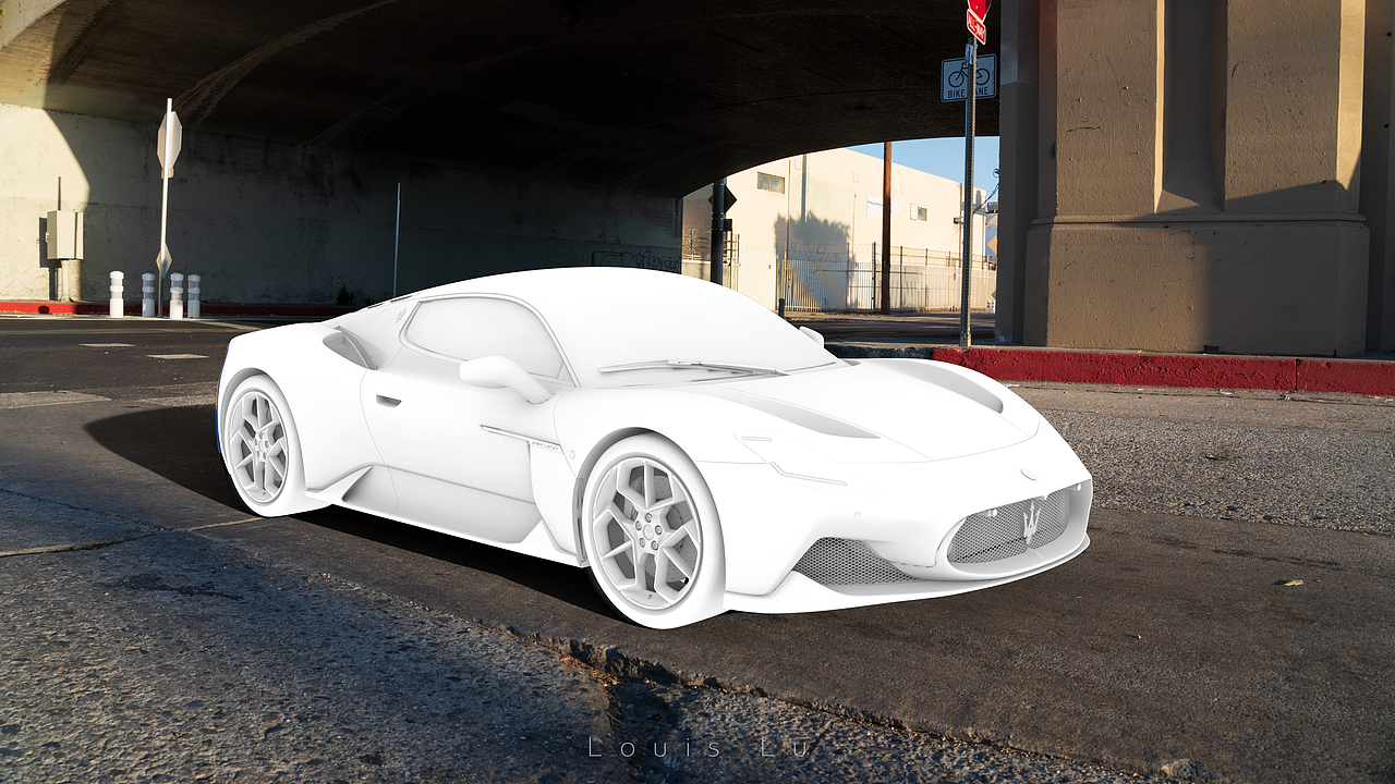 玛莎拉蒂/Maserati MC20 CGI