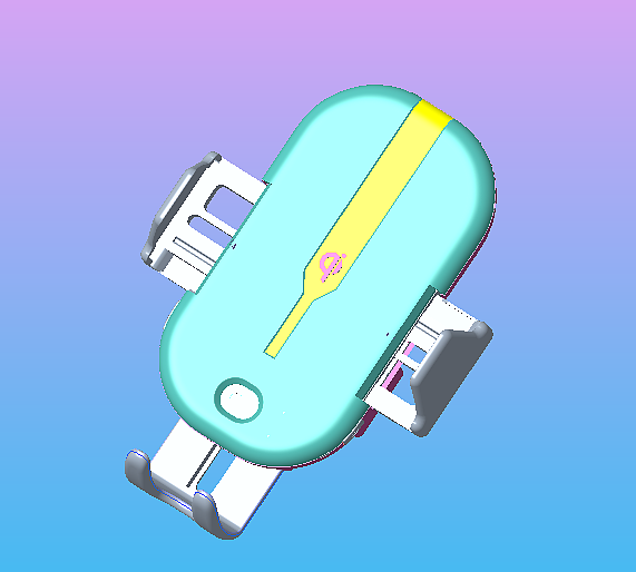 自动车载手机无线充支架(广本定制)