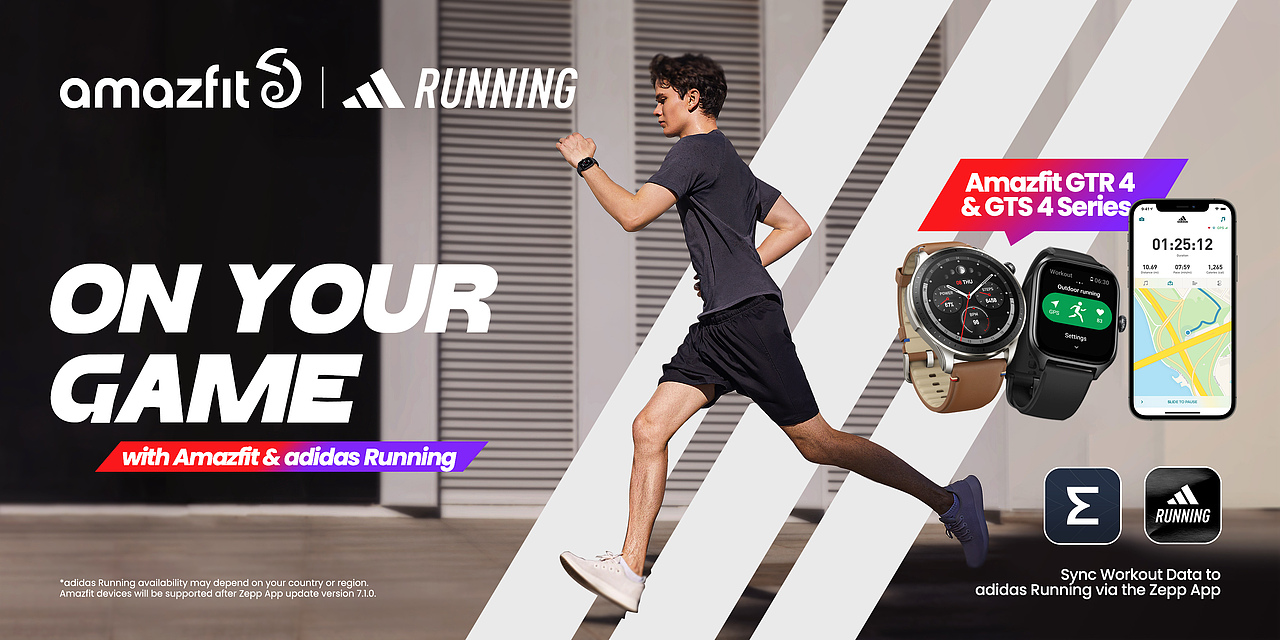 Amazfit x Adidas Running Campaign（图ZMzY1Mzc5MTI0） - 海报 - 站酷设计师OasisCreative原创素材 - 站酷ZCOOL