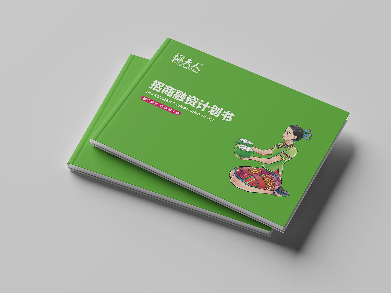 椰夫人|椰子鸡火锅|品牌画册|招商手册|融资手册