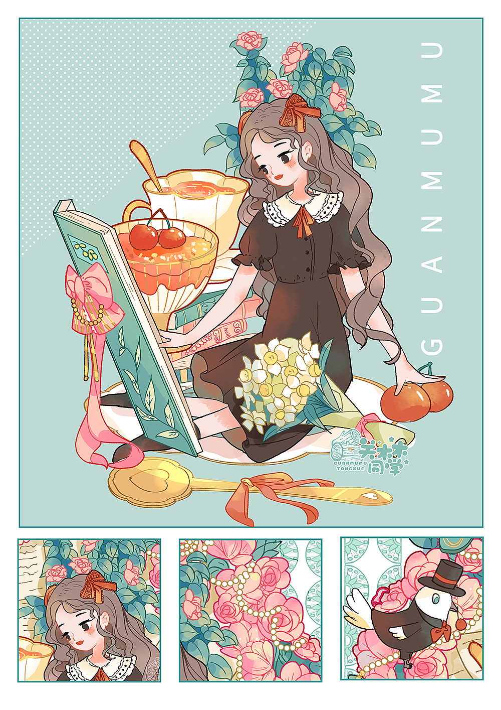 小精灵和少女图集（图ZMzA5MTY5MjEy） - 创作习作 - 站酷设计师关木木同学原创素材 - 站酷ZCOOL