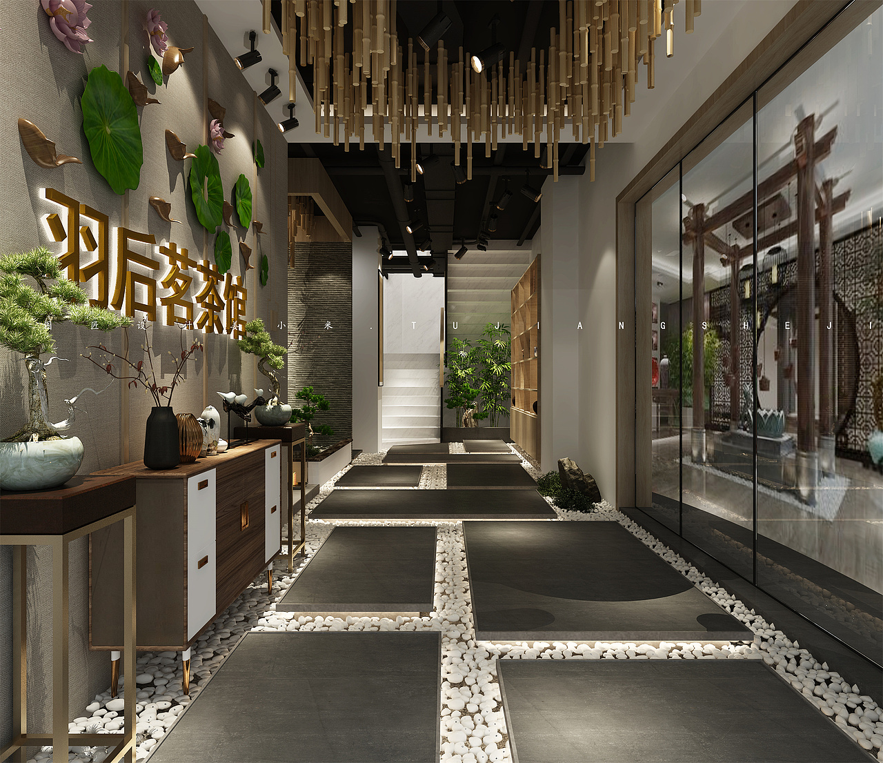 茶亭 | 一处茶馆空间设计
