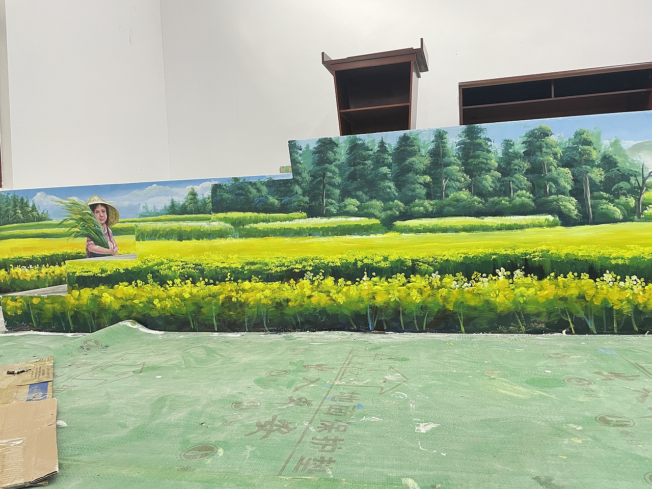 中山粮食博物馆墙绘（图ZMzE5MDM4MDA0） - 绘画 - 站酷设计师ljq啦原创素材 - 站酷ZCOOL