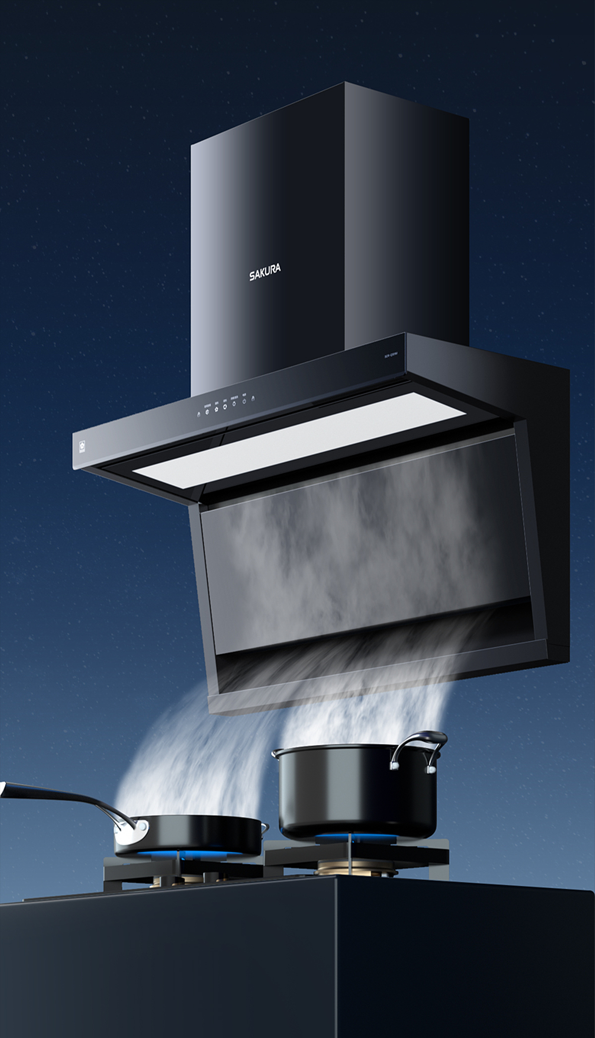 妙趣视觉【樱花油烟机详情视觉作品分享】