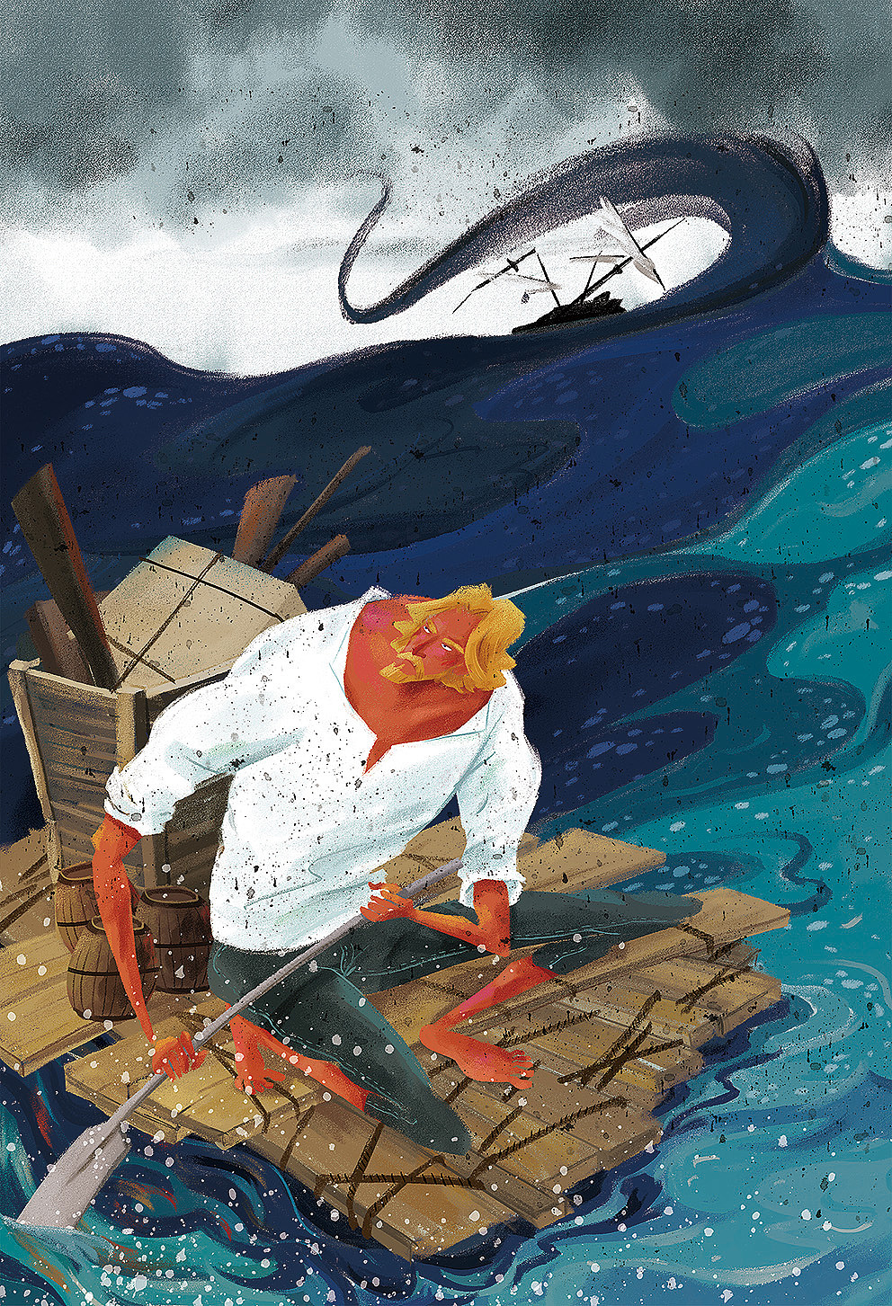 名著封面插图（图ZMzMyNzQ2NjQ4） - 儿童插画 - 站酷设计师小香菇胖嘟嘟原创素材 - 站酷ZCOOL