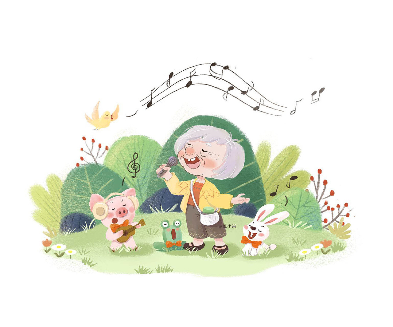 2022年畫過的畫（圖ZMzI2NDY2MzA0） - 兒童插畫 - 站酷設(shè)計(jì)師維小笑原創(chuàng)素材 - 站酷ZCOOL