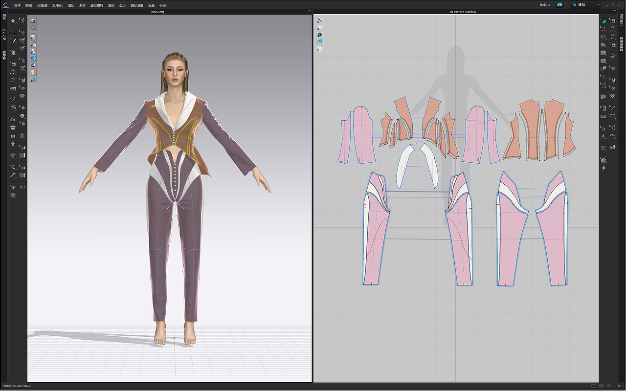1995年Mugler秀场复原 | 维纳斯的诞生（图ZMzQ0ODA3MzY0） - 传统/民族服饰 - 站酷设计师altr_数字高定原创素材 - 站酷ZCOOL