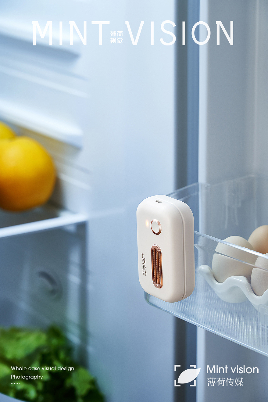家居产品｜冰箱除味剂｜薄荷视觉（图ZMzU3NDY5NjA0） - 产品摄影 - 站酷设计师bohe摄影视觉原创素材 - 站酷ZCOOL