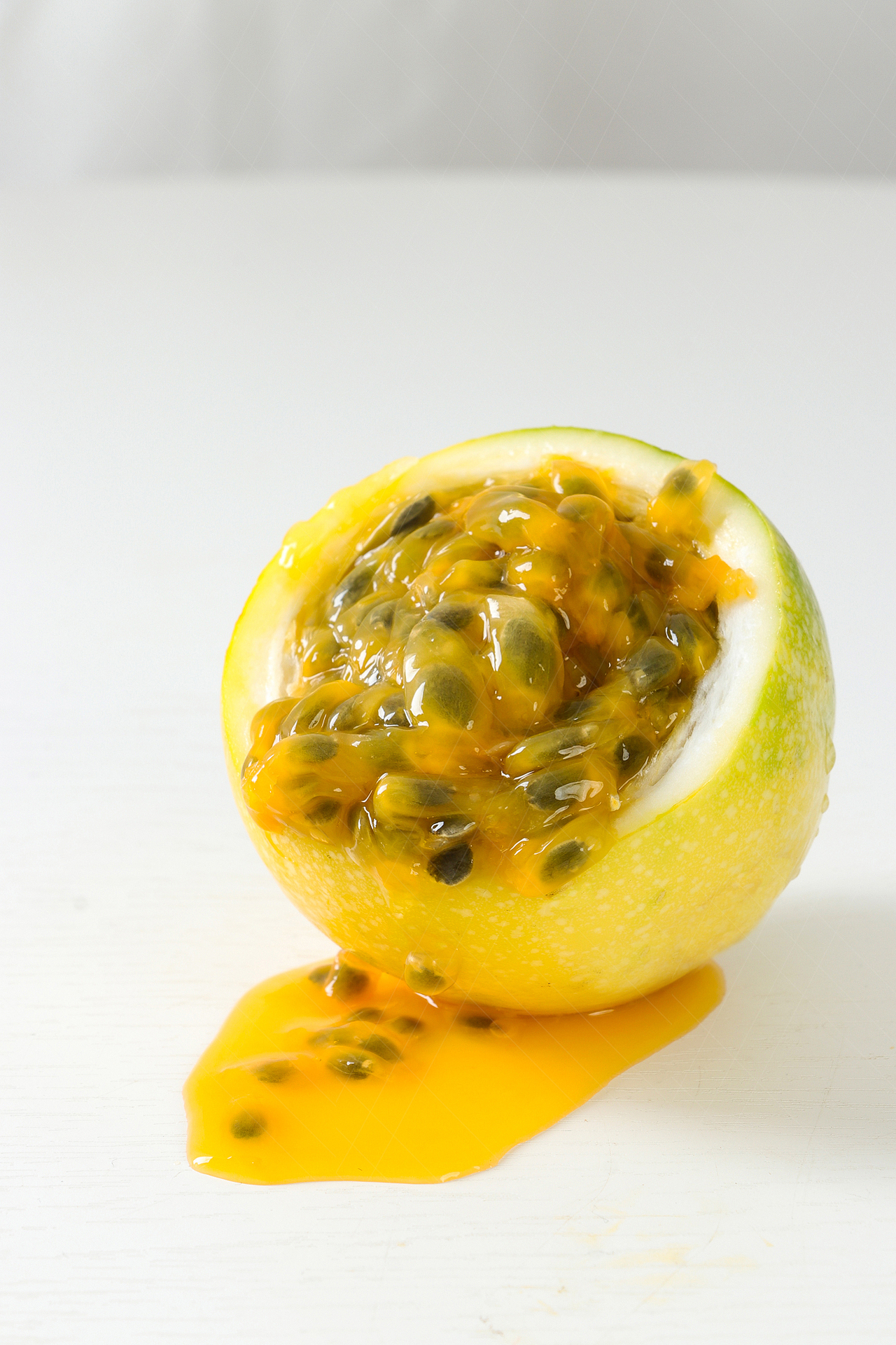 黄金百香果 原浆纯甜大果 当季现摘孕妇白香果高山水果