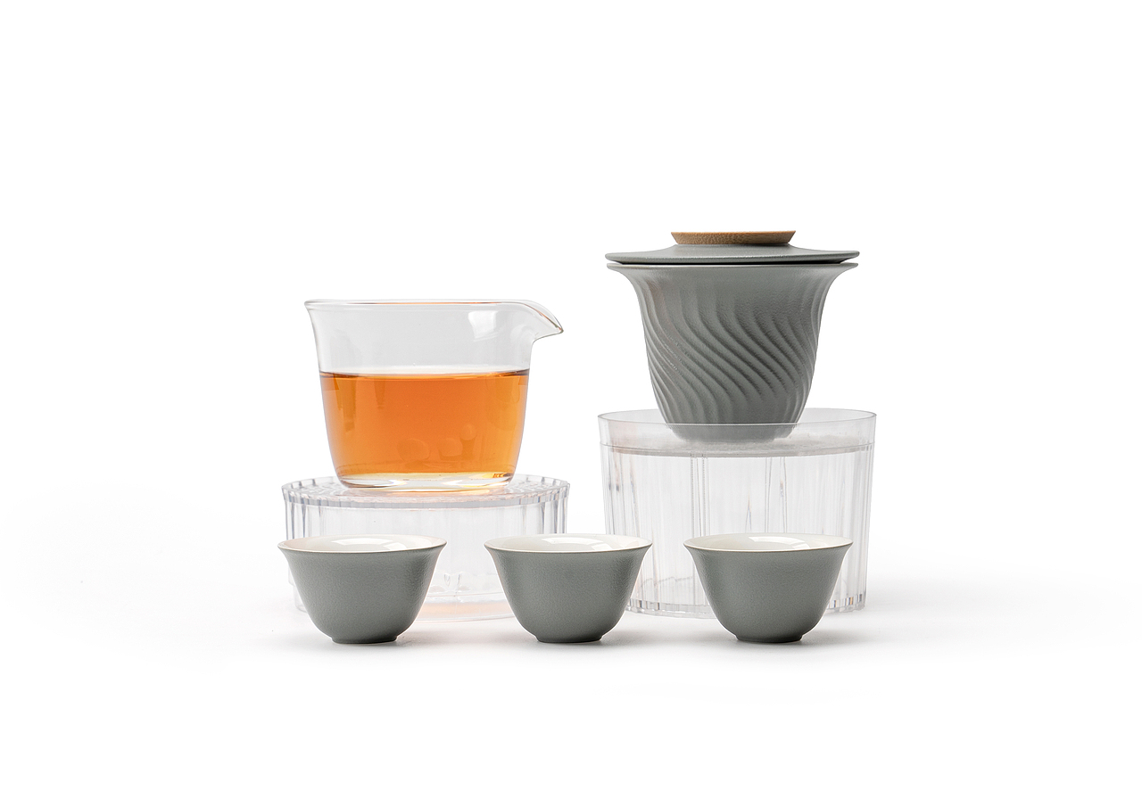 金芦苇时尚设计金奖丨ET360小白快客茶器