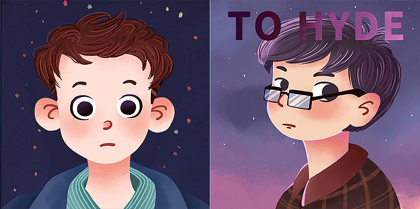 两个帅气小哥哥的头像