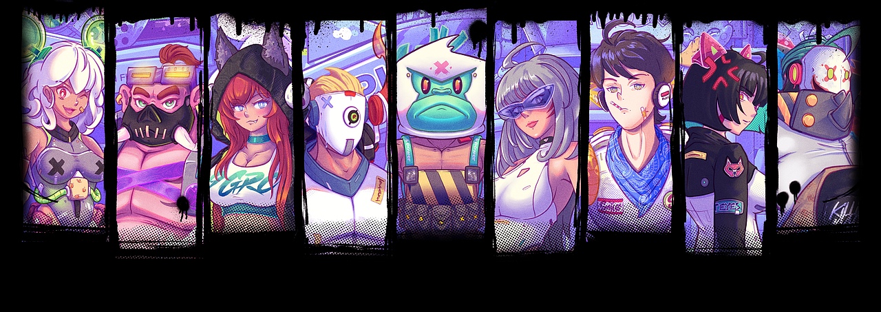 丨9GRC（图ZMzUyODMxNDE2） - 新锐潮流插画 - 站酷设计师无敌SAVIOURX原创素材 - 站酷ZCOOL