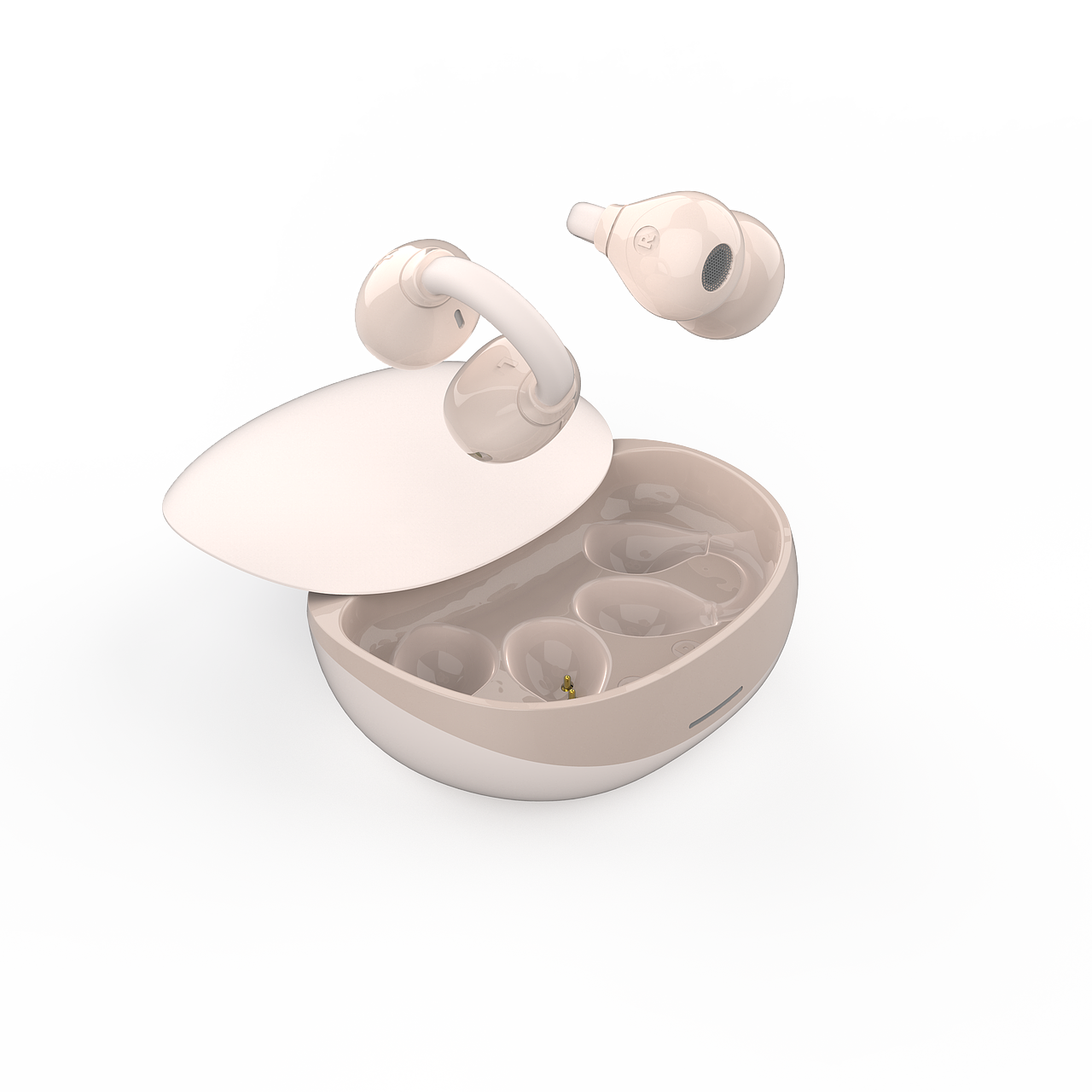 OWS earbuds design
