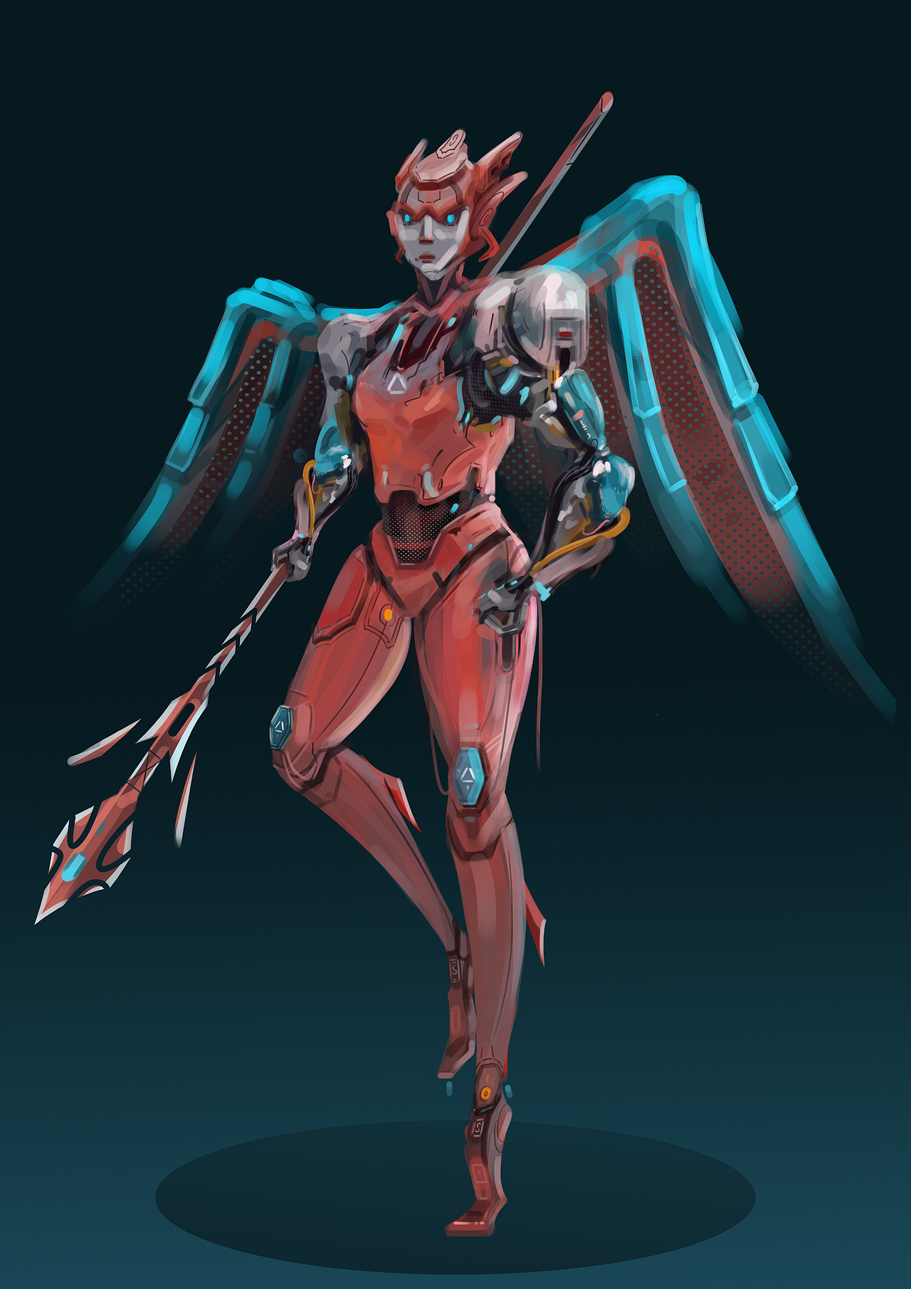 Hanzl整合作品集 原画、建模