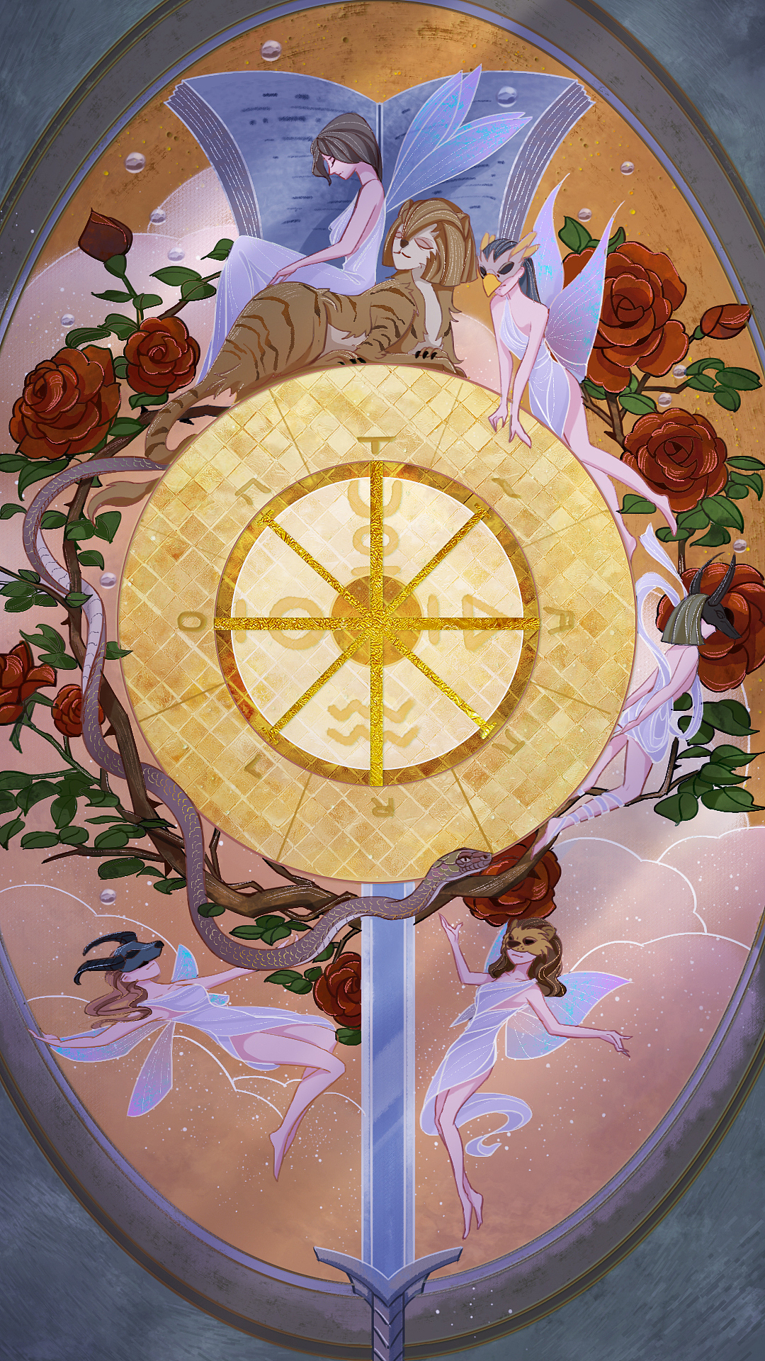 AURA TAROT灵韵塔罗系列大阿卡纳（一）（图ZMzAxOTY1NjA4） - 商业插画 - 站酷设计师阿来LAI原创素材 - 站酷ZCOOL