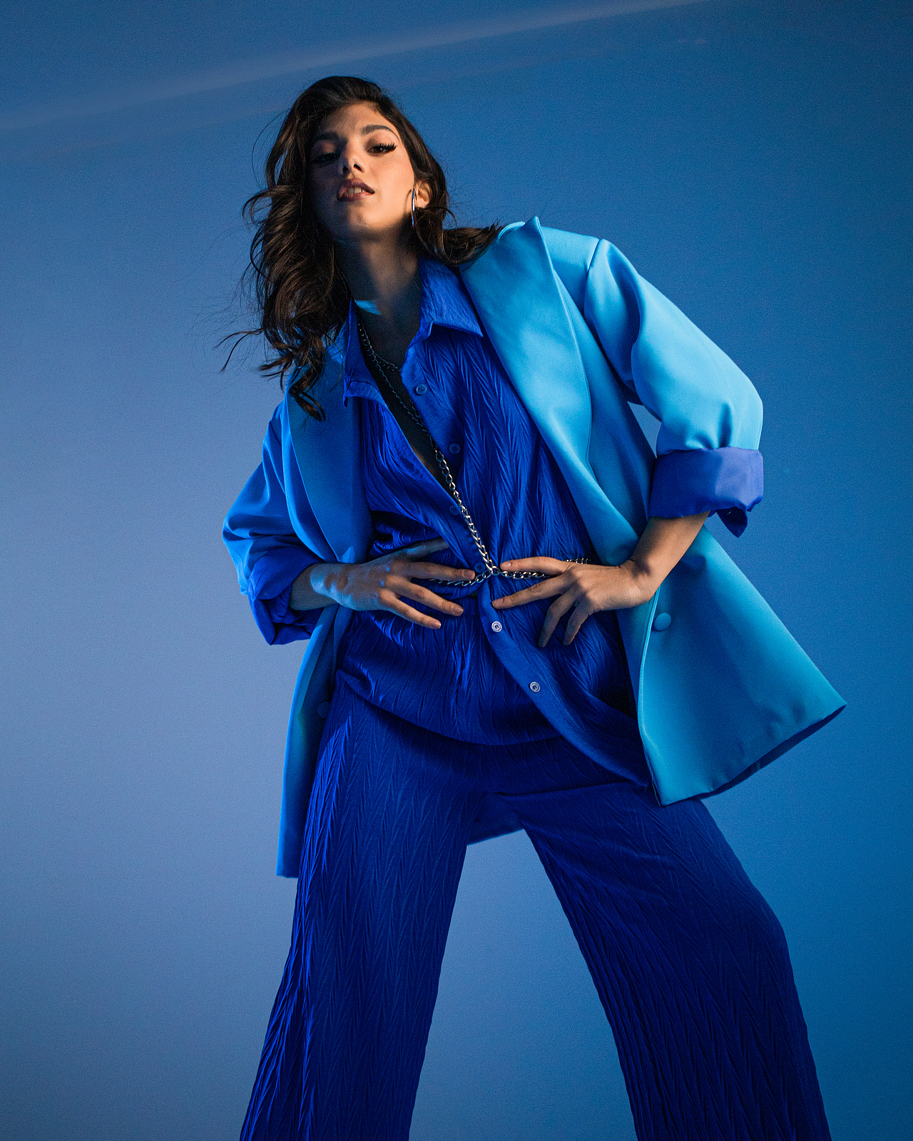 混血感特殊气场女外