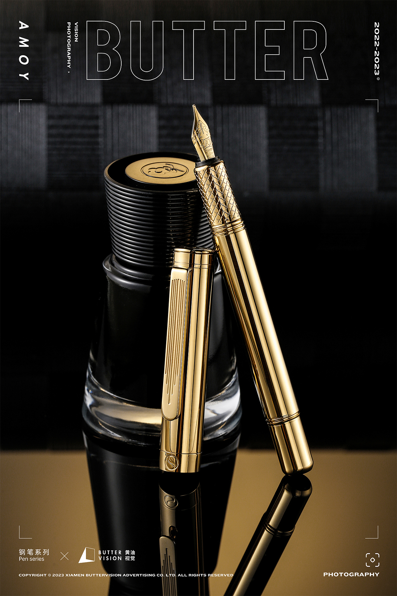Scriveiner London 钢笔拍摄