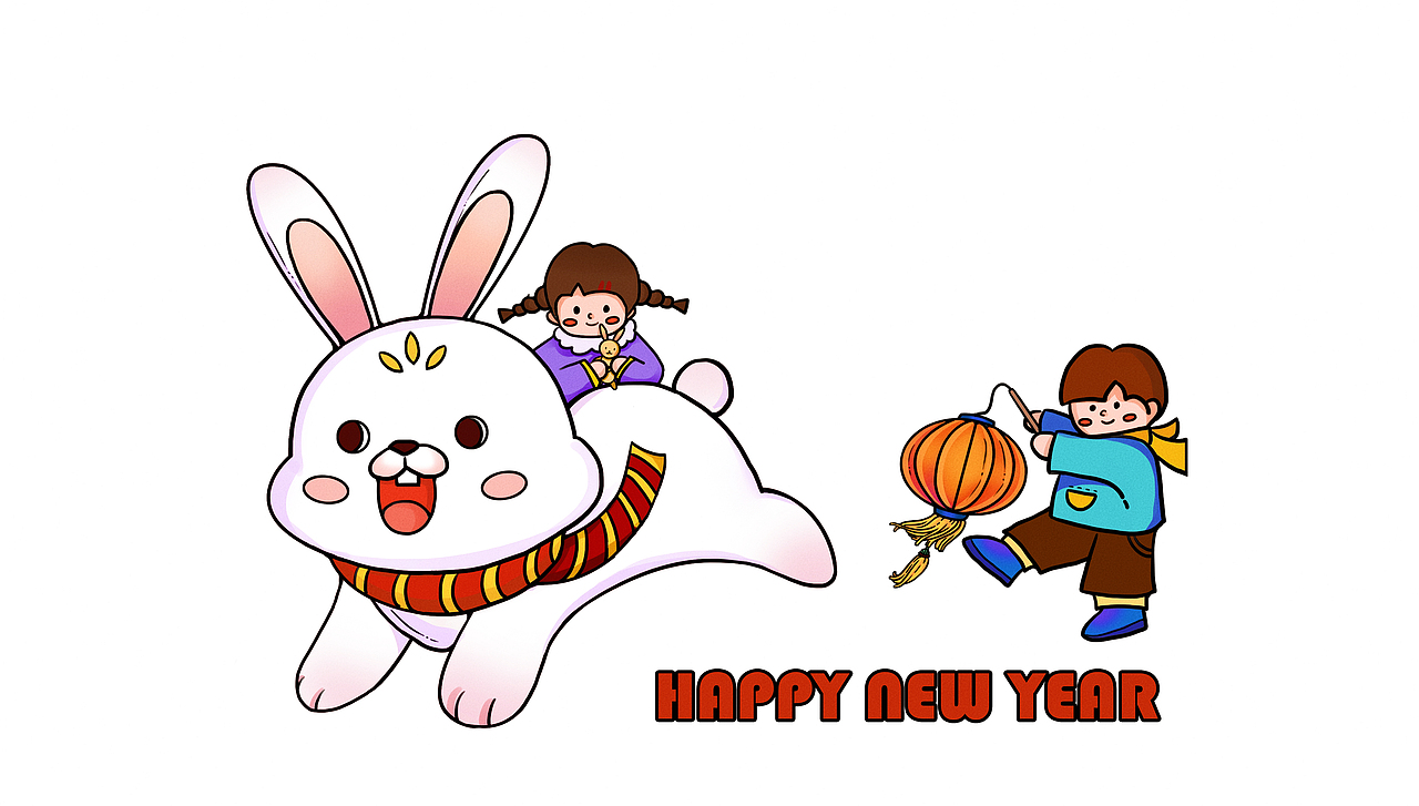 2023兔年新年插画（图ZMzI3MDQwMjA4） - 商业插画 - 站酷设计师Shi_qi_原创素材 - 站酷ZCOOL