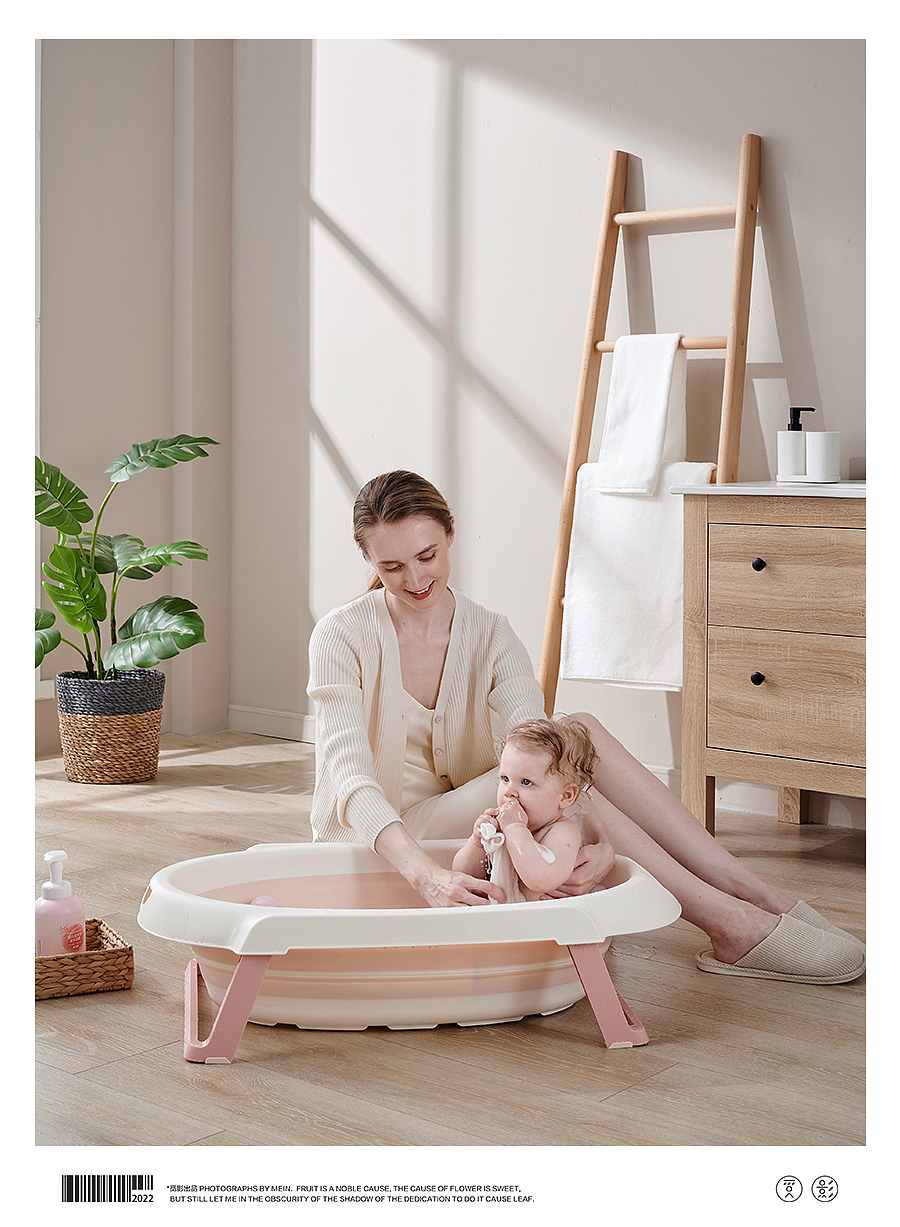 洗澡澡呀 - 一组婴儿浴盆拍摄