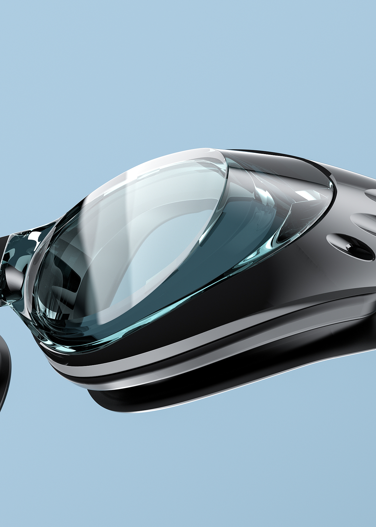 特步 | 泳镜建模渲染小合集