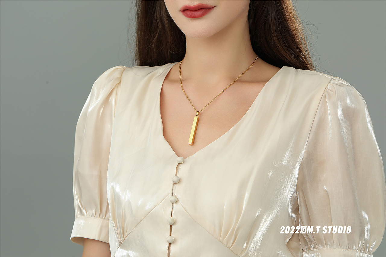 亚马逊饰品耳钉戒指项链手链杂乱合集静物图模特图