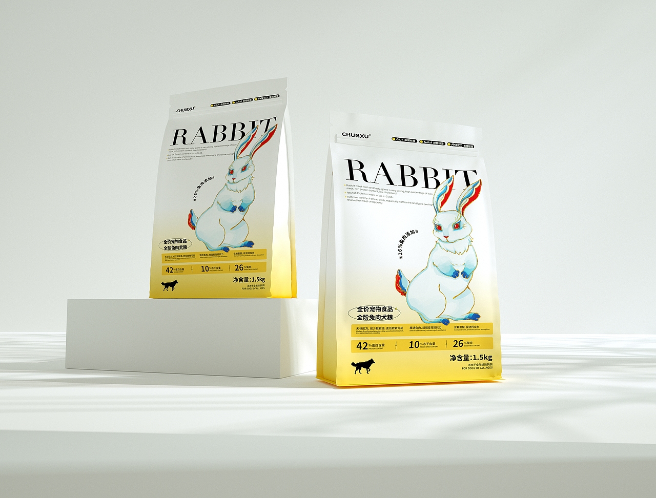 哇！宠物粮包装这么设计，货架效果太炸裂了