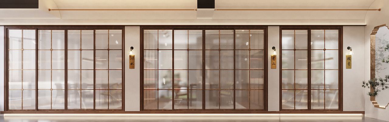 DAA 成象裝飾 | 觀山不語,落葉為茶（图ZMzA3OTE1MzM2） - 商业空间设计 - 站酷设计师DAA空间全案原创素材 - 站酷ZCOOL