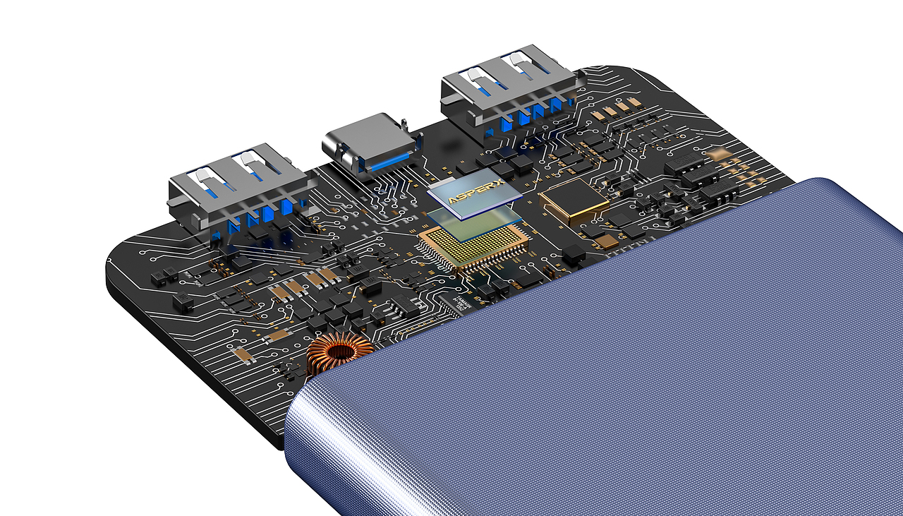 亚马逊 汽车应急电源 打气泵 充电宝产品渲染