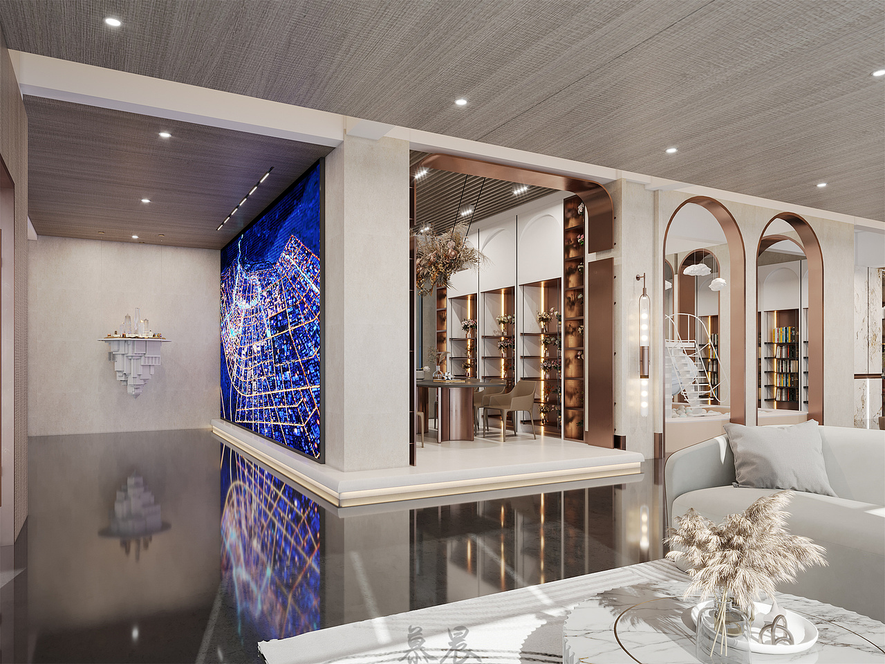 会所设计|有光的地方便会有影子