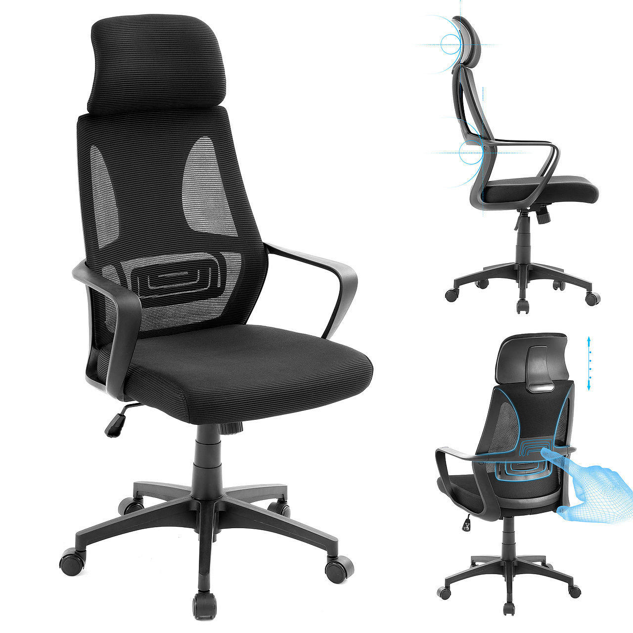 办公椅亚马逊产品拍摄_主图设计_A+页面设计_视频制作