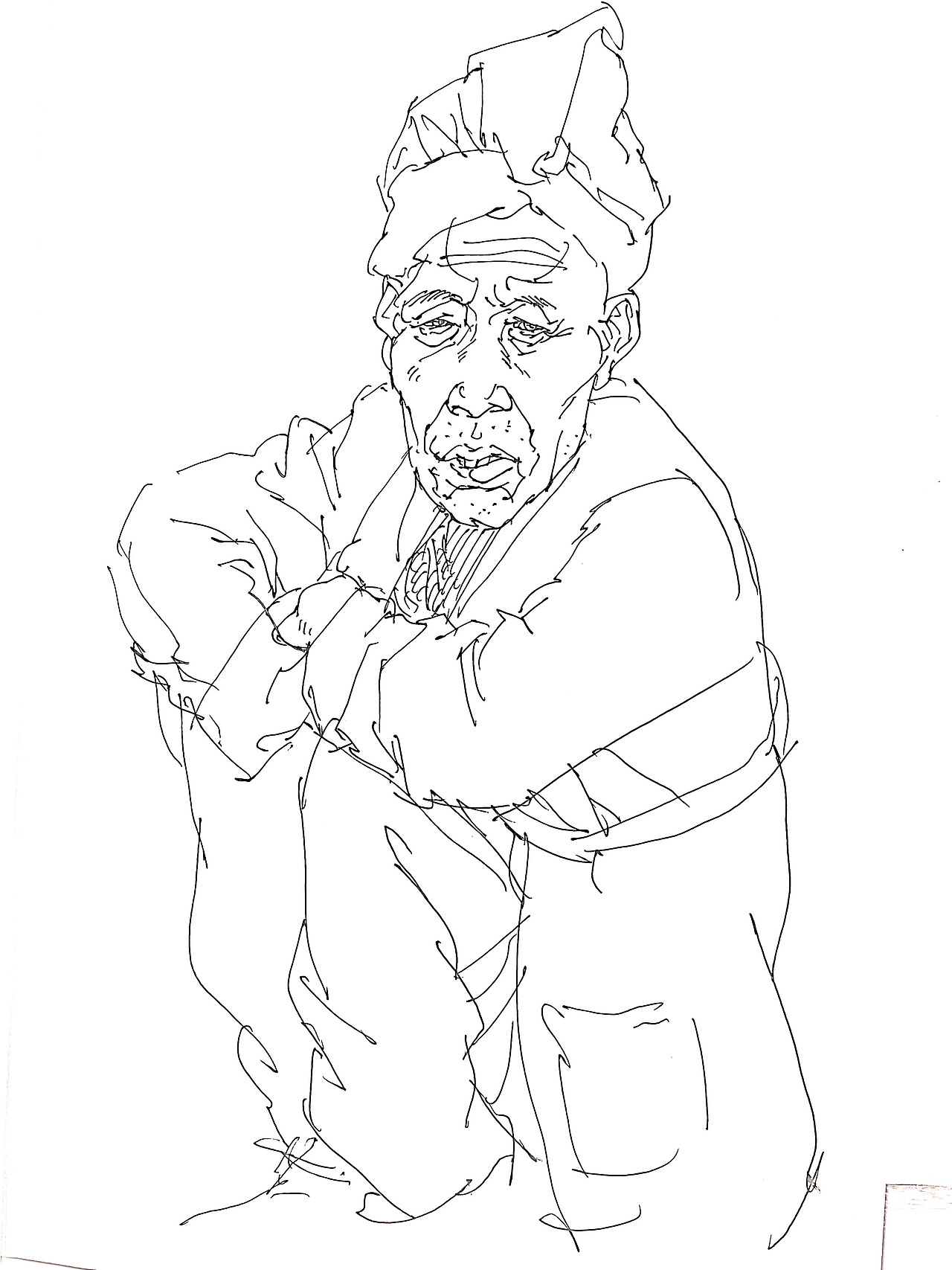 纪保超摸鱼速写