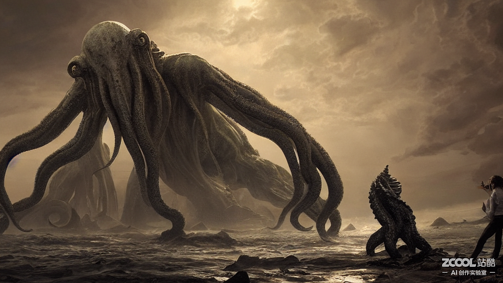 ai创作实验室#克苏鲁,巨物,纪录片