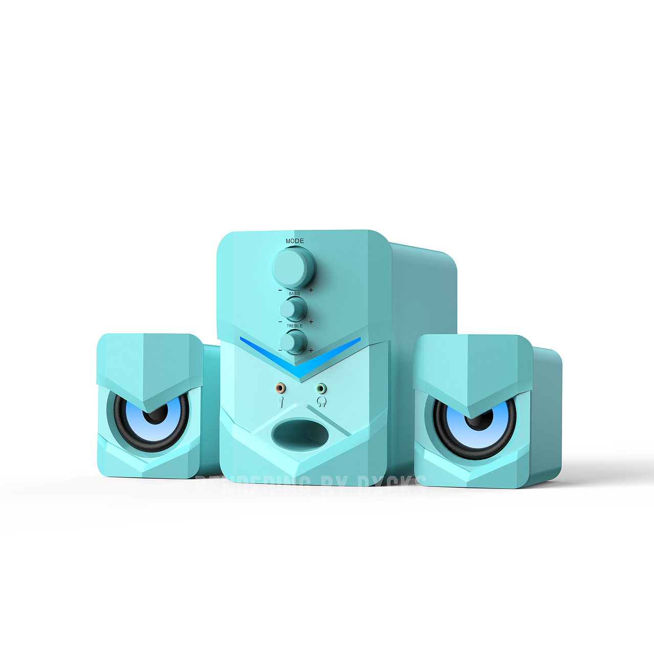 蓝牙音箱主图详情渲染