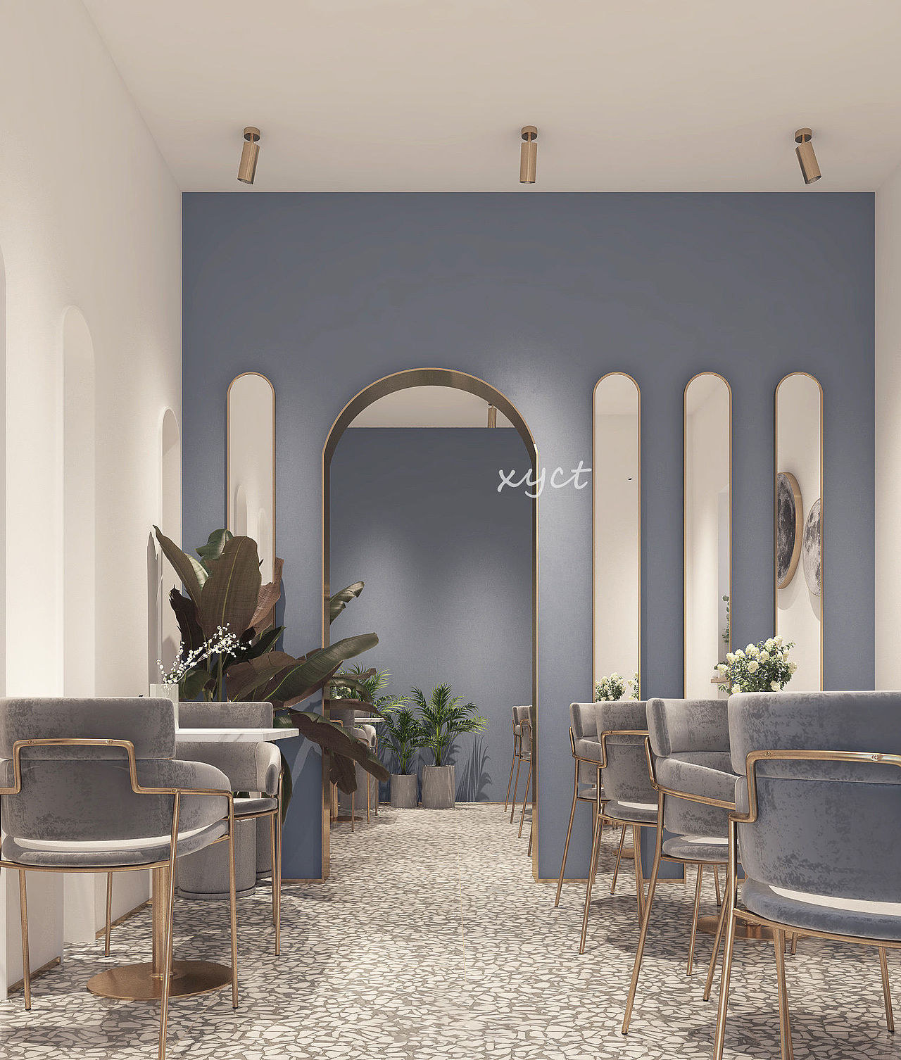 工装//西餐厅效果图