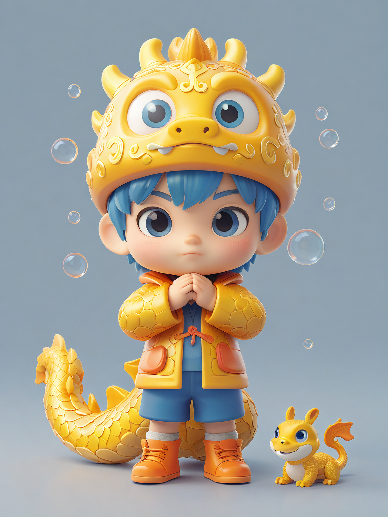 由WHEE生成的龙年守护神||一起成长~（图ZMzYwNDY5MDA4） - AI作品 - 站酷设计师好消息哇原创素材 - 站酷ZCOOL