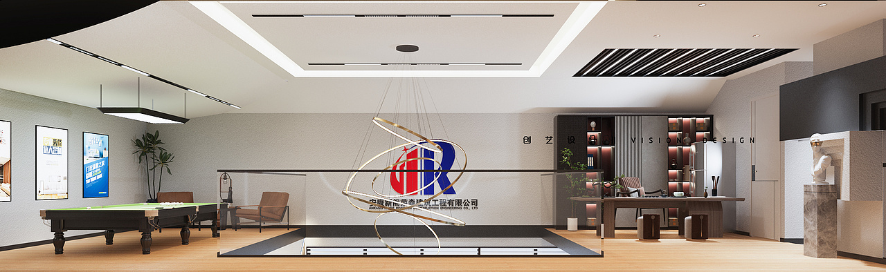 装修公司 | 320㎡ 跃层装修公司效果表现