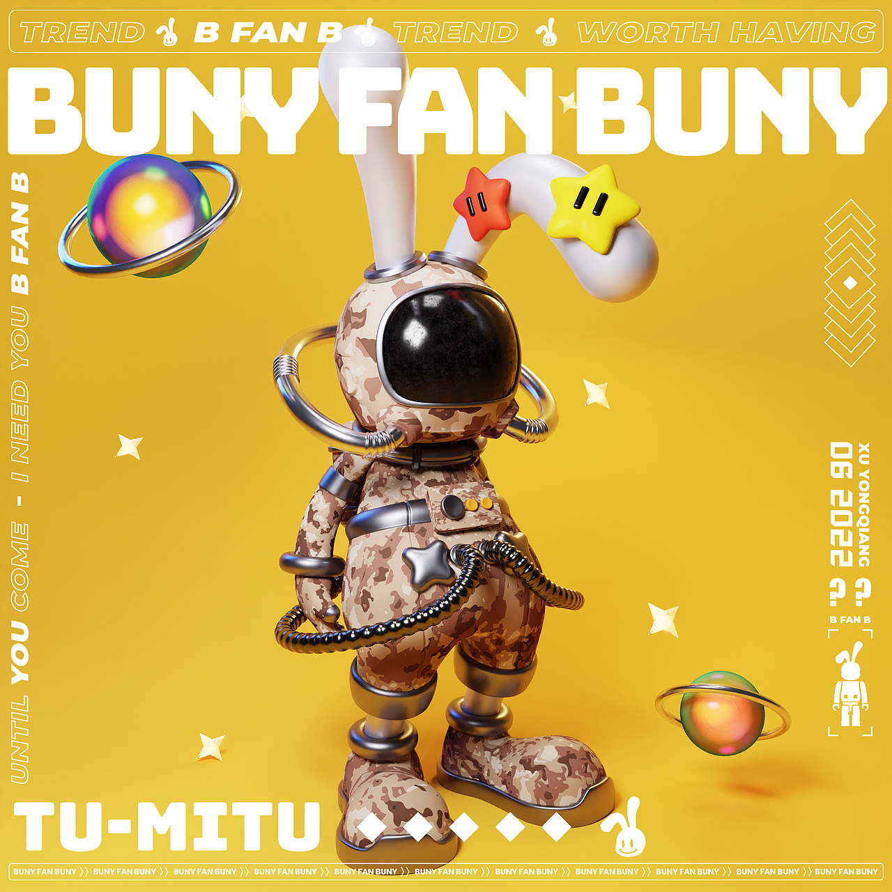BUNY FAN BUNY潮流太空（图ZMzIzOTQ5MTQ4） - 人物/生物 - 站酷设计师徐坦斯原创素材 - 站酷ZCOOL