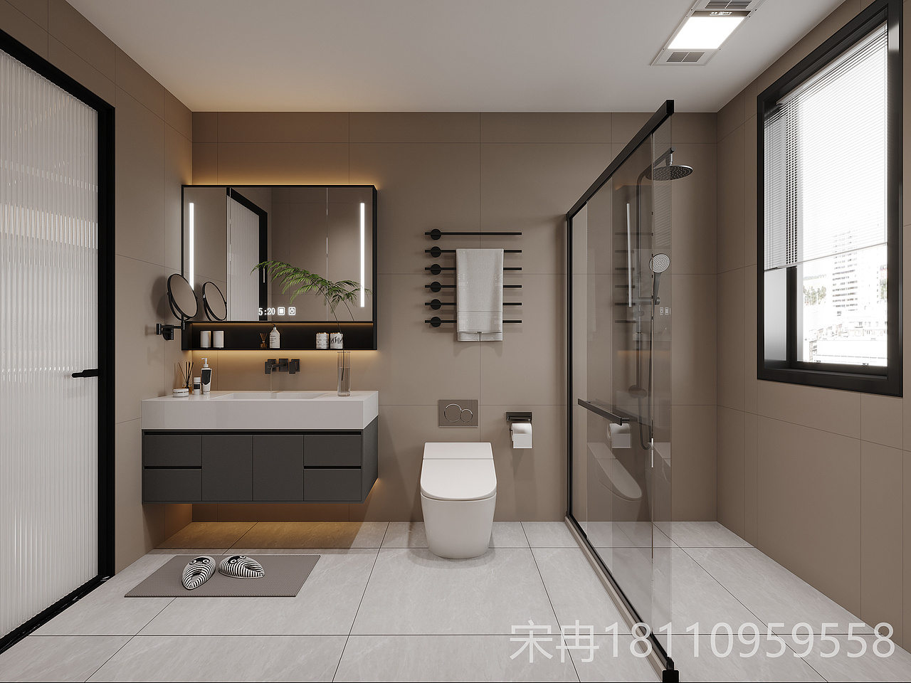 现代家装再新鲜出炉一套