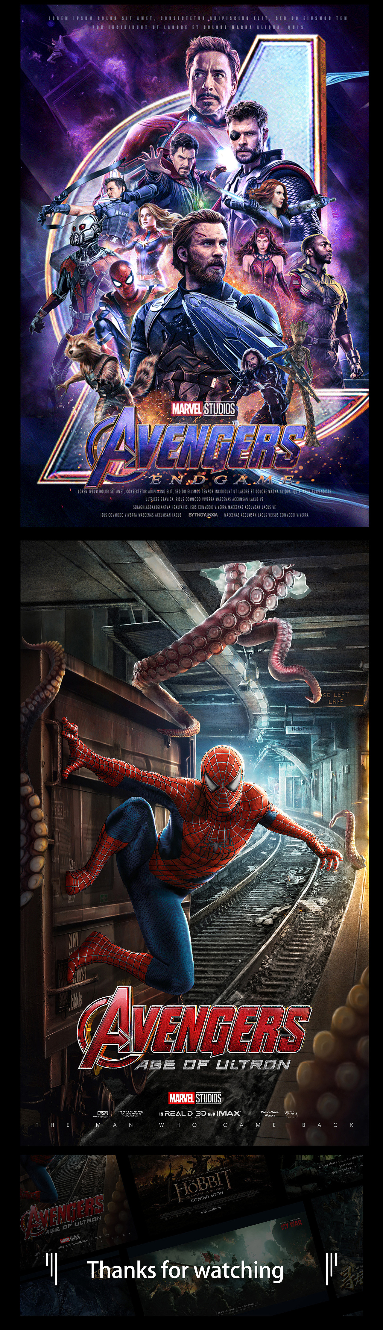 【光影军团】戏剧影视海报-影视合成项目 | 光影视觉