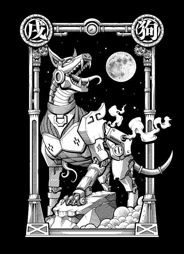 蒸汽朋克十二兽系列