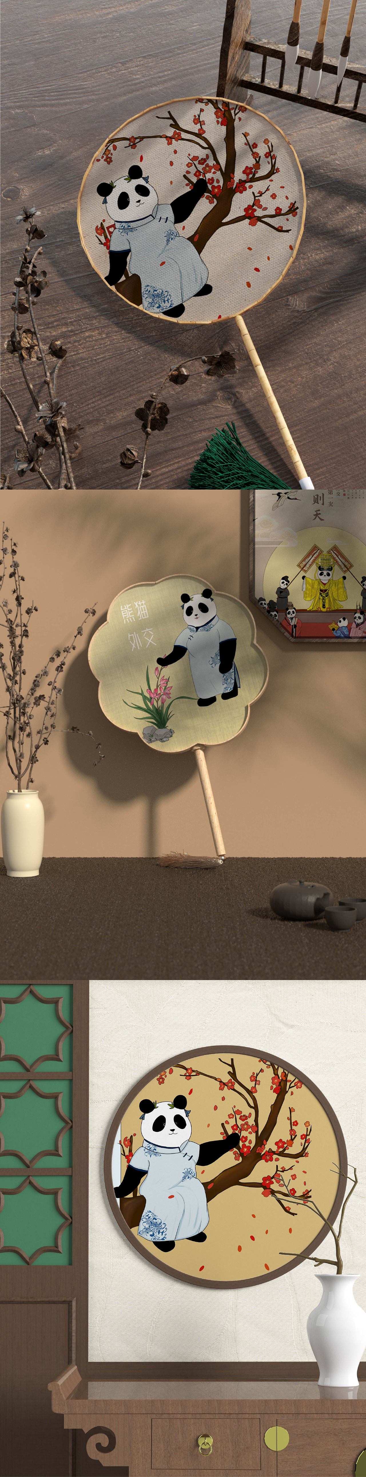 熊猫外交历史（图ZMjk5Mzg3MTUy） - 海报 - 站酷设计师Z14376229原创素材 - 站酷ZCOOL