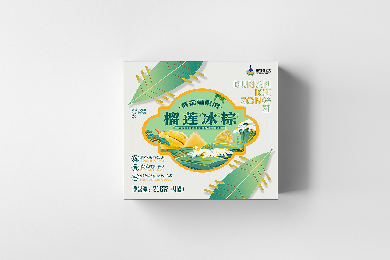 榴莲系列产品包装形象