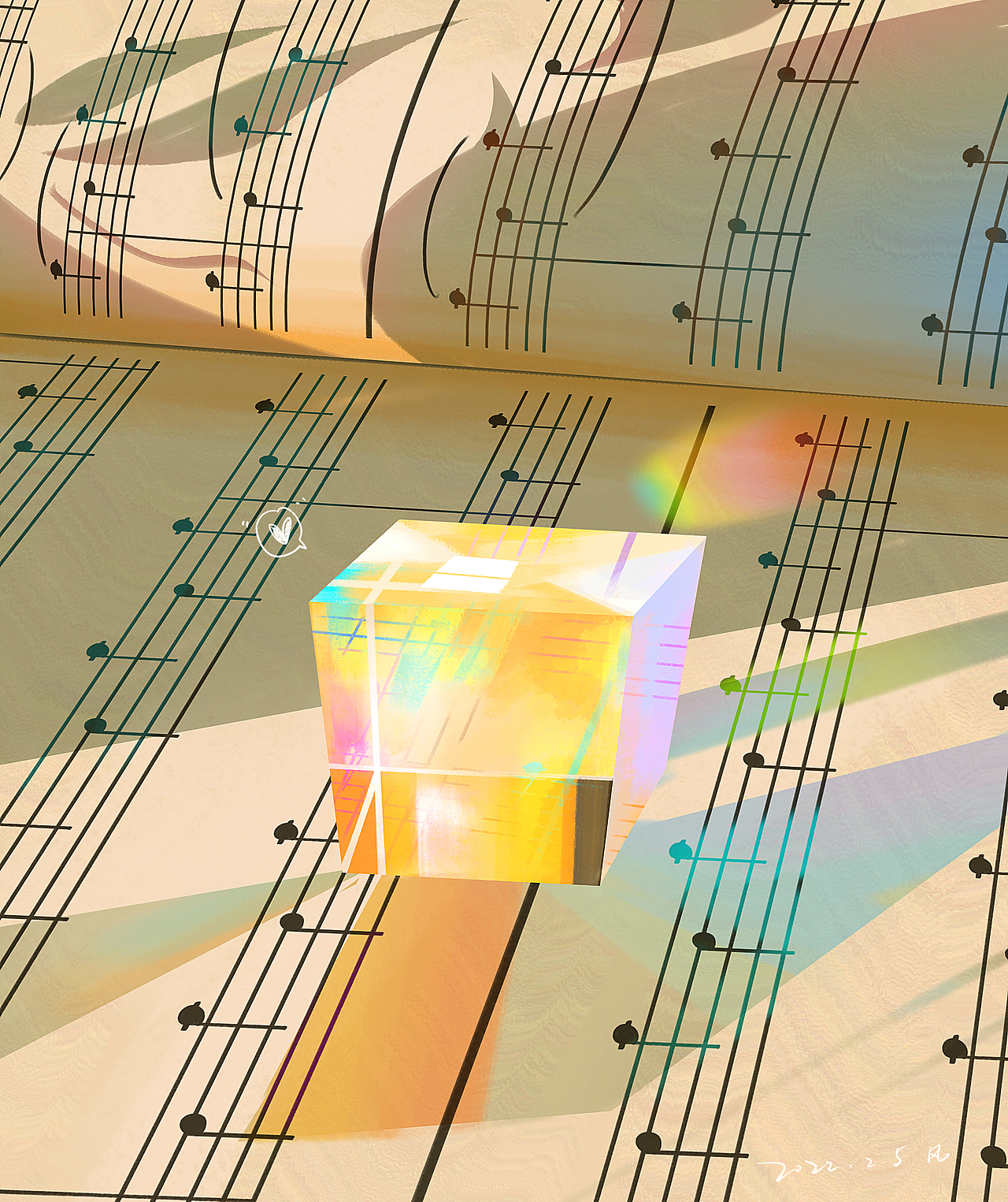 色彩练习 2022.1.1~2022.3.1