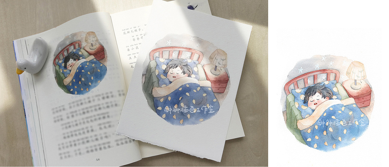 童书插图｜《骑着云朵飘来的猫》（已商用）（图ZMzEzMzA3OTU2） - 儿童插画 - 站酷设计师钟钟插画工作室原创素材 - 站酷ZCOOL