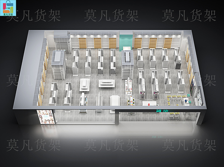 南通百货店货架场景规划-莫凡货架实力厂家
