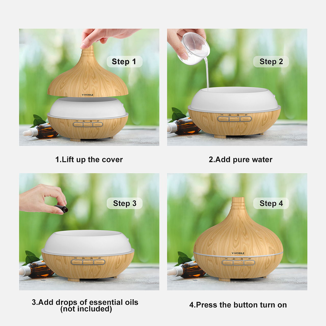 加湿器香薰器亚马逊主附图