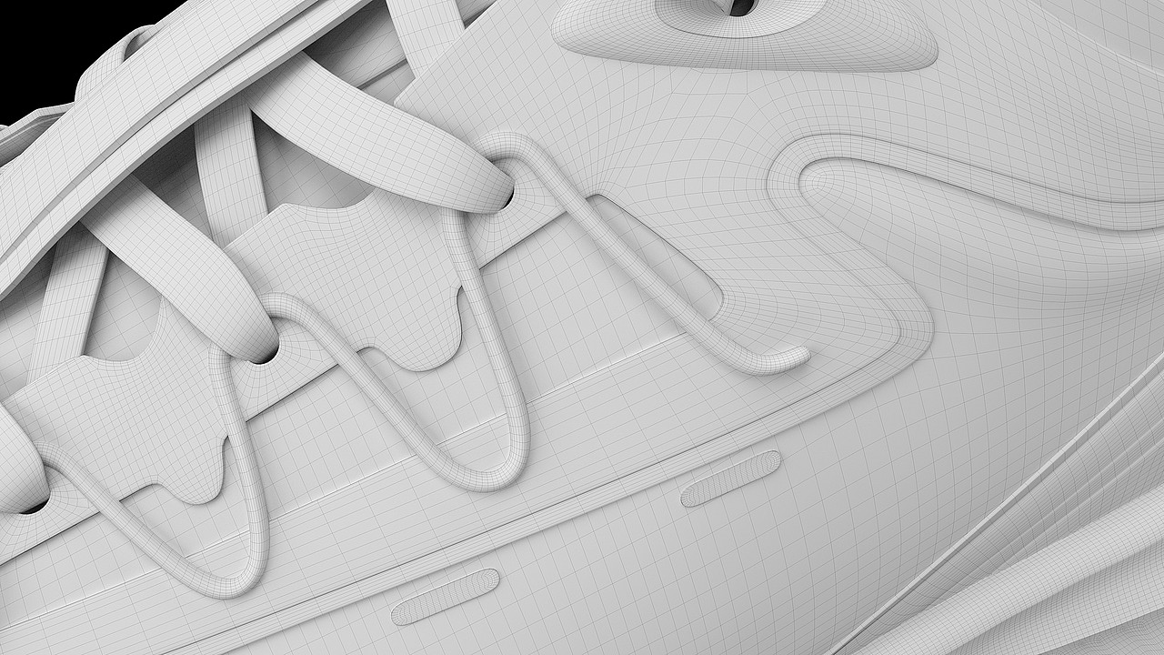 【模型 】2022年1月下旬部分鞋子的建模材质 项目