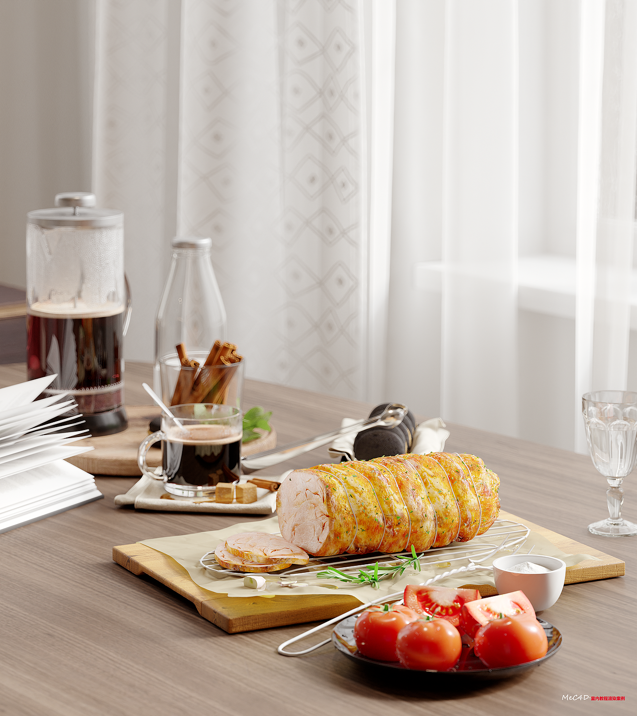 时隔一年再次发帖,corona for Cinema 4D的渲染表现